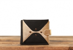 LePortefeuille Louise - Black / Gold