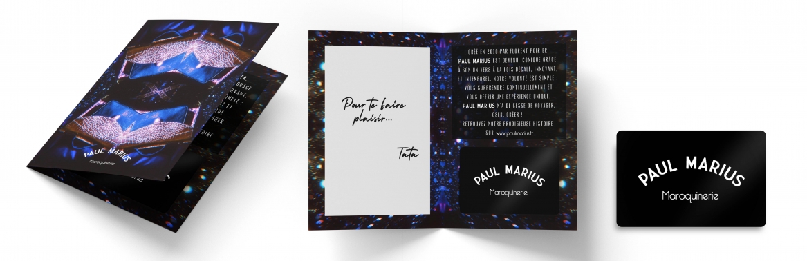 PAUL MARIUS Gift Card: Offer a bag