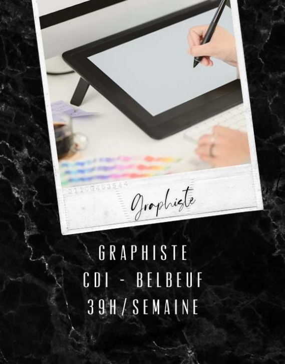 Graphiste H/F – CDI – 39 heures