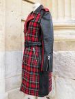 LeTrench Tartan Rouge - Taille 42